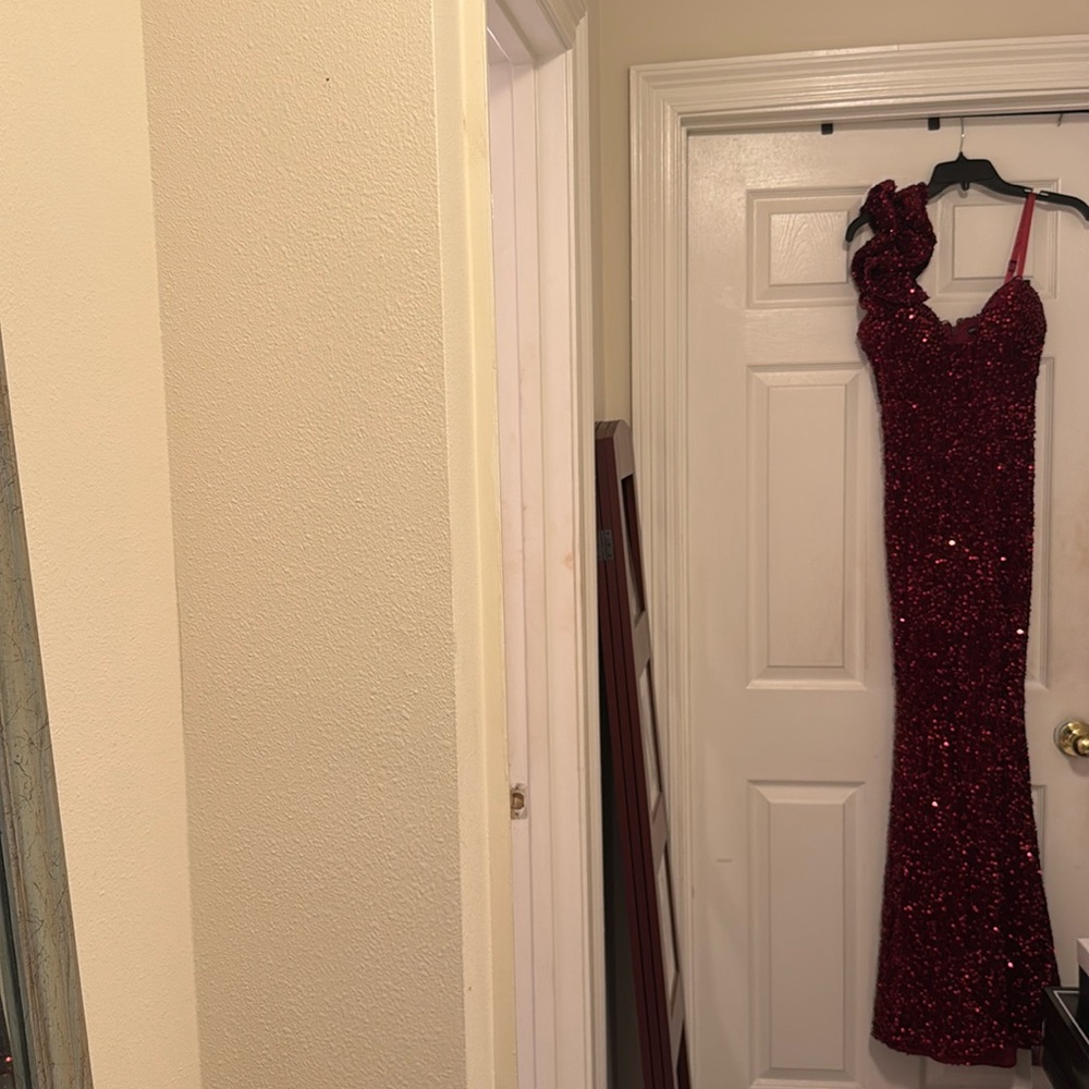 Red Ball Gown